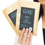 Gold & Luxe Facial Mask by The Luxe Dose